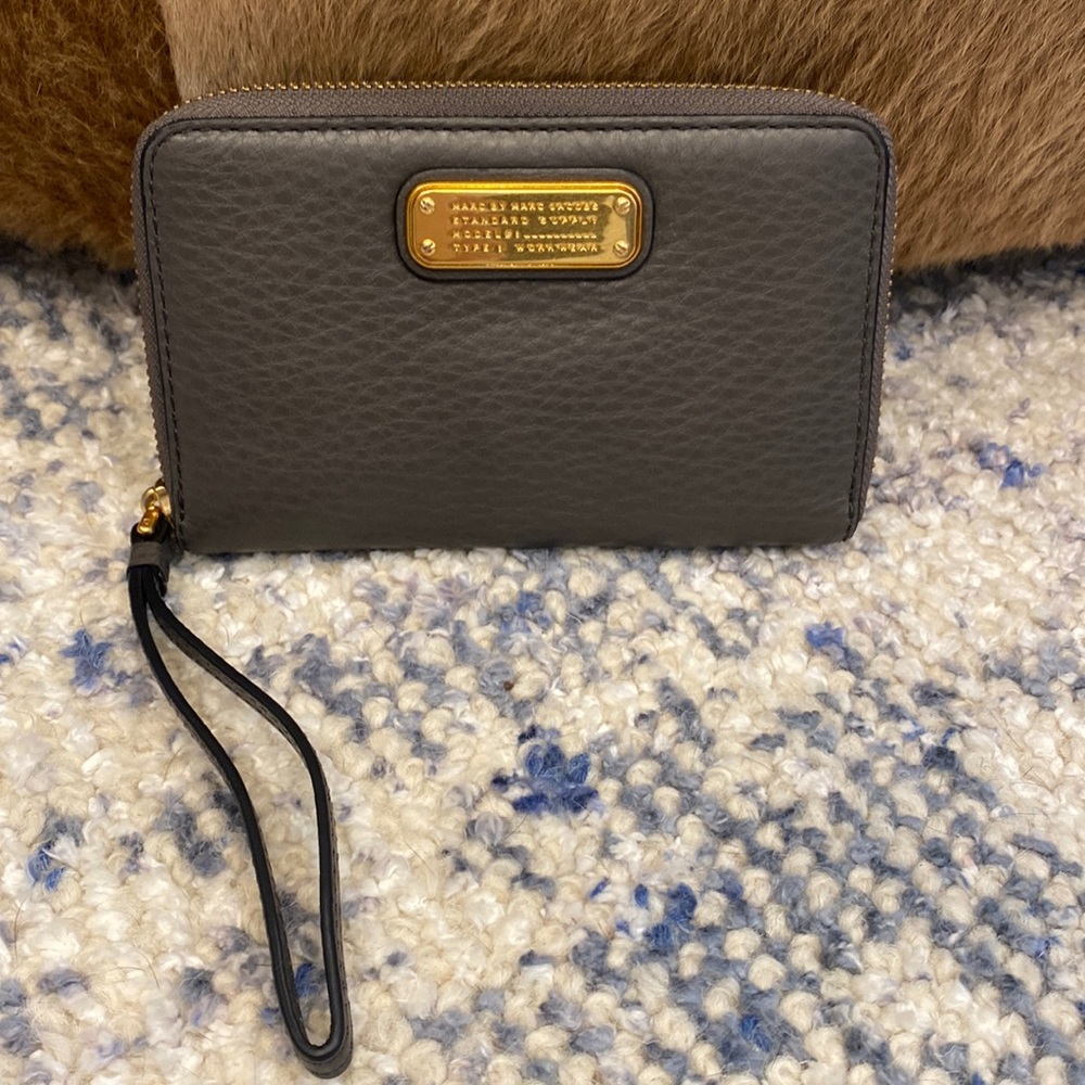 Marc by Marc Jacobs leather wristlet